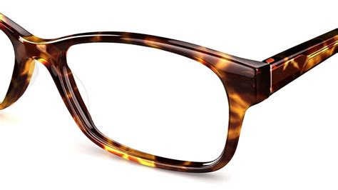Specsavers Womens Glasses Kamaria Tortoiseshell Angular Plastic Cellulose Acetate Frame 299