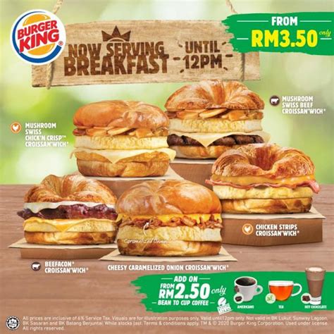 Turn your kids burger into a meal: 4 Sep 2020 Onward: Burger King Croissant Wich Breakfast ...