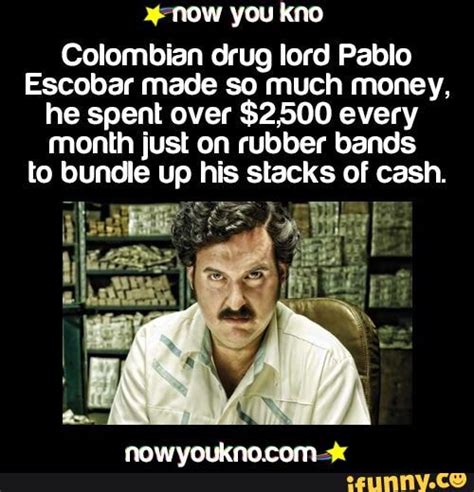 Pablo escobar was a colombian drug lord whose ruthless ambition, until his death, implicated his wife did you know? Now you kno Colombian drug lord Pablo Escobar made so much ...