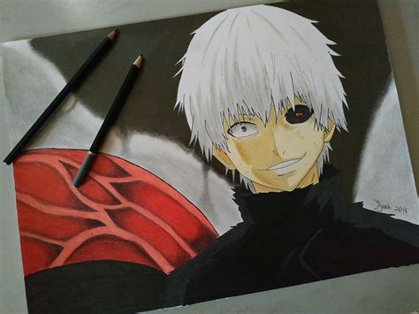One Of My Best Drawing That I Did For Tokyo Ghoul How Would You Rate