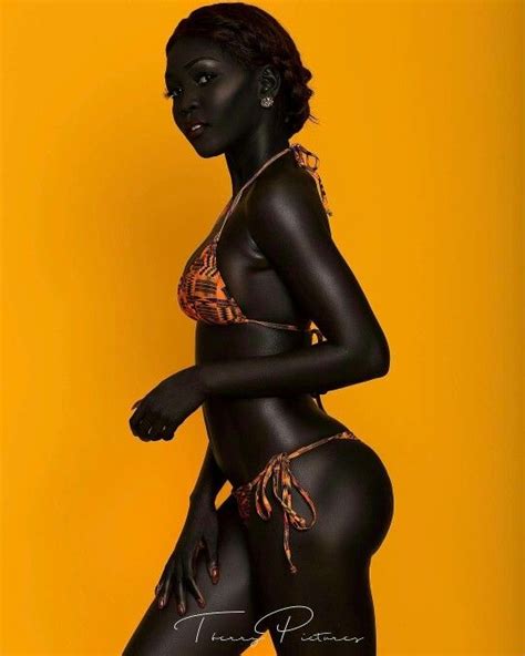 Nyakim Gatwech Model The Moonshine Queen Of Dark Photos