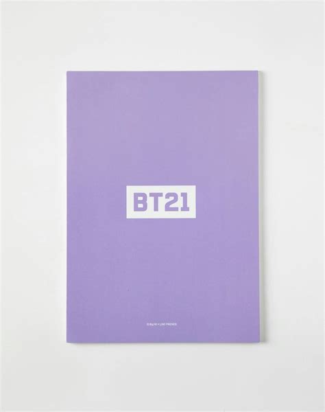 Bt21 Mang B5 Notepad Planificador Material Escolar Cuadernos