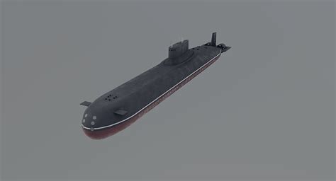 Typhoon Class Submarine 3d Model Turbosquid 1354104