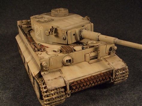 Tiger I Tunisia 1942 By Gary Boggs Modellbau Modell Panzer