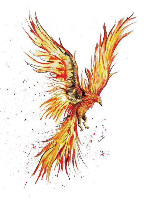 Personalised Phoenix Art Print Etsy Norway Phoenix Tattoo Phoenix Art Phoenix Bird Art