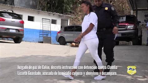 Instrucción Con Detención Contra Claudia Guardado Por Homicidio
