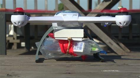 Drones Deliver Drugs Within Minutes Video Technology