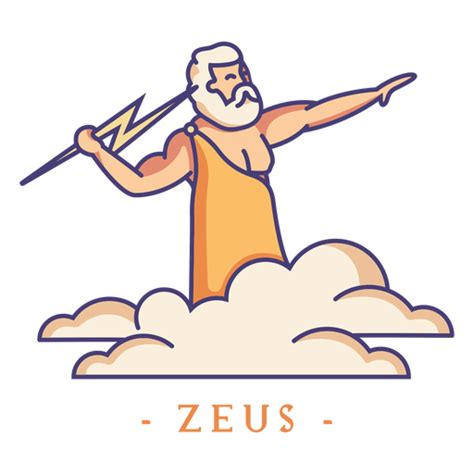 Zeus Dios Griego Personaje Descargar Pngsvg Transparente