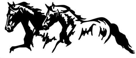 Running Horse Silhouette Clip Art Free Polish Your Personal Project