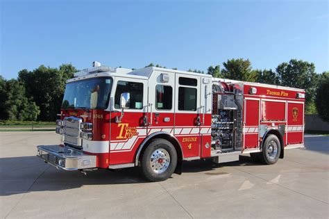 Tucson Az Fire Department Gets New Pumper From Pierce Manufacturing