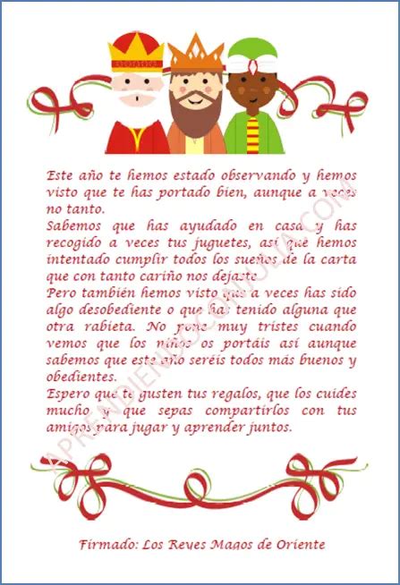 Cartas De Y Para Los Reyes Magos Y Papá Noel Aprendiendo Con Julia