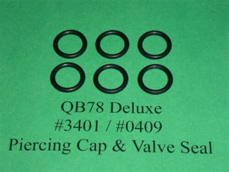 Qb78 Qb78d Xs78 Th78 Piercing Cap And Valve O Ring Seals 3401 And 0409