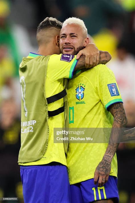 neymar of brazil cries after the fifa world cup qatar 2022 quarter news photo getty images