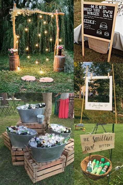 Yard Weddings Ideas Decorate