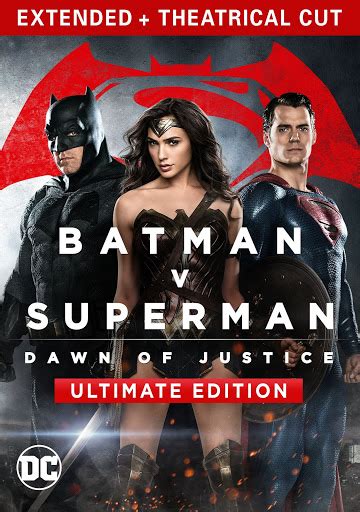 Batman V Superman Dawn Of Justice Ultimate Edition Bundle Movies On