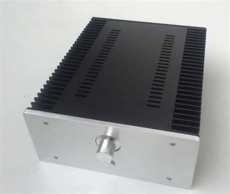 Power Amplifier Chassis Aluminum Class Ab Diy Hifi Audio Case W H
