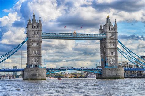 Hd Wallpaper Tower Bridge London Thames England River City
