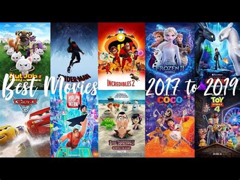 A useful tip for you on top 10 cartoon movies: My Top 10 Best Animation Movies 2017-2019 - YouTube