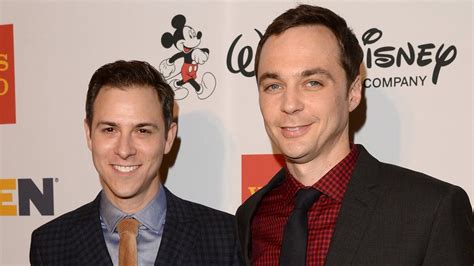 Big Bang Theory Star Jim Parsons Marries Partner Todd Spiewak Bbc News
