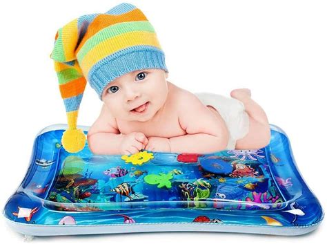 Baby Sensory Toys For 0 6 12 Months Kids Inflatable Tummy Time Etsy