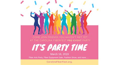 Its Party Time Carolina Fiberfest