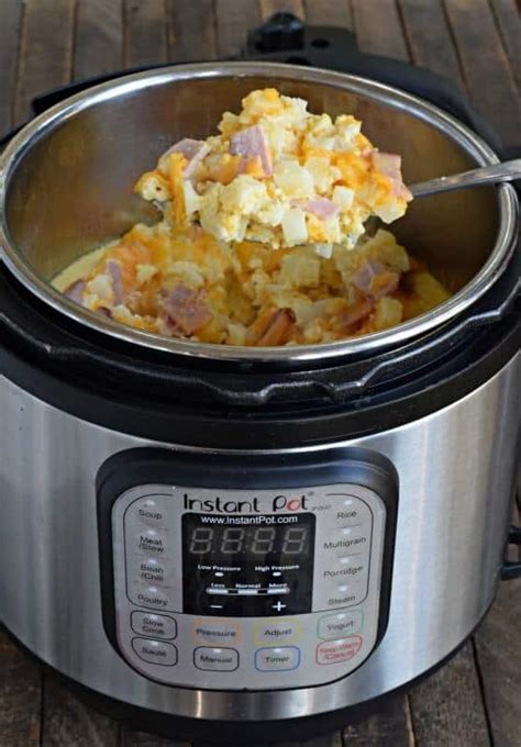 This baked bean recipe combines inexpensive beans with rich pork flavor. 8 Delicious Instant Pot Breakfast Recipes