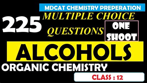 Solved MCQs Of Alcohol Phenol And Ether Class 12 Organic Chemistry