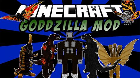 Godzilla Mod King Kong Doran Mothra Battra Minecraft Mod 1710