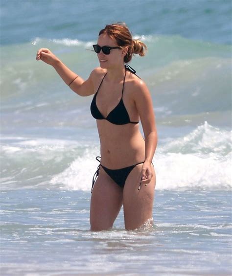 OLIVIA WILDE In Bikini On The Beach In Wilmington HawtCelebs