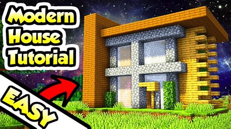 Find your perfect minecraft home! Minecraft Easy Modern Survival House Tutorial (How to Build) - YouTube