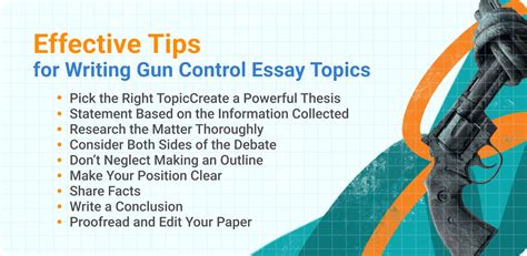 Gun Control Essay Topics Examples And Tips Essaypro