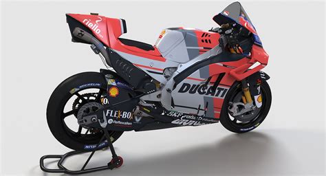 3d Ducati Desmosedici Gp18 Model Turbosquid 1265019