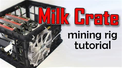 I mined bitcoin on my computer for 1 week description: How to Build a Milk Crate Mining Rig Tutorial - YouTube