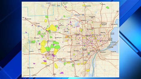 Dte Outage Map Rochester Hills Mi World Map