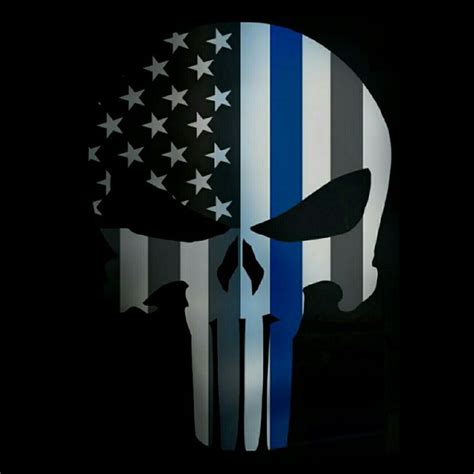 A collection of the top 43 thin blue line wallpapers and backgrounds available for download for free. Punisher Skull | tattoos | Pinterest | Skulls, Punisher ...