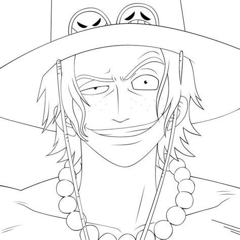 39 Free Portgas D Ace One Piece Coloring Pages Gilahsinead