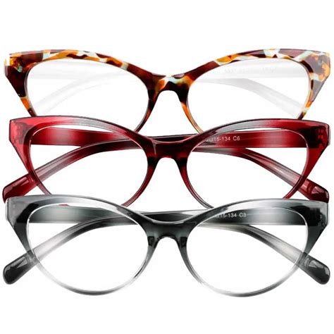 Soolala Ultralight Cat Eye Reading Glasses Women Men Eyewear Spectacles