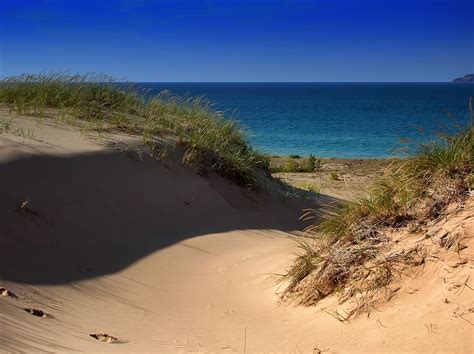 Lake Michigan Sand Dunes Water Free Photo On Pixabay
