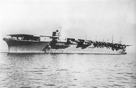The Japanese Aircraft Carrier Zuikaku Seen In September Of 1941 The