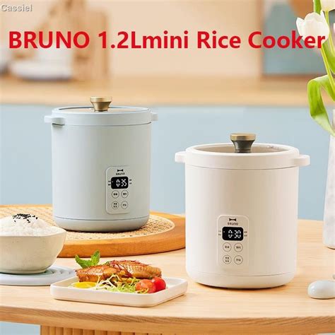 Bruno 12l Rice Cooker 1 3 People Mini Smart Rice Cooker Multi Function