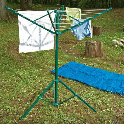 Portable Outdoor Rotary Clothesline