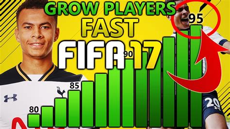 How To Grow Players Fast On Fifa 17 Career Mode Fifa 17 Tips And