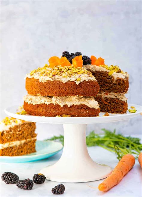 Gluten Free And Vegan Carrot Cake Healthy Living James Dairy And Egg
