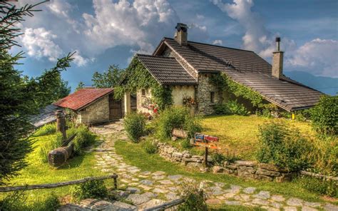Download Hdr Italy Man Made House Hd Wallpaper