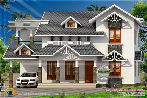 July Kerala Home Design Floor Plans Lentine Marine