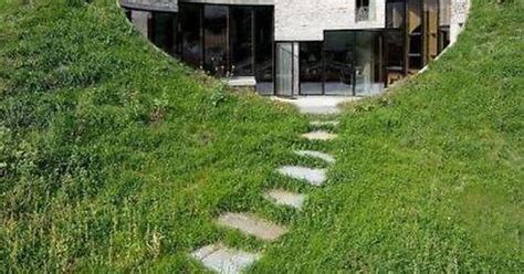 Cool House Built Into Hill Imgur