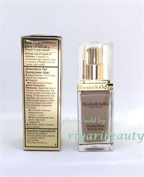 Elizabeth Arden Flawless Finish Perfectly Nude Makeup SPF 15 1oz IN BOX