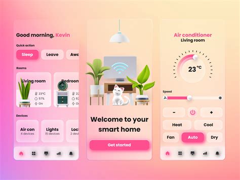 Smart Home App By Julia Lobanova On Dribbble