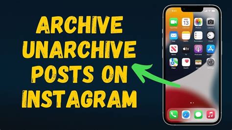 How To Archive Unarchive Posts On Instagram In Step By Step Youtube