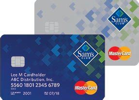 What credit cards does sams club take. Sam's Club Credit